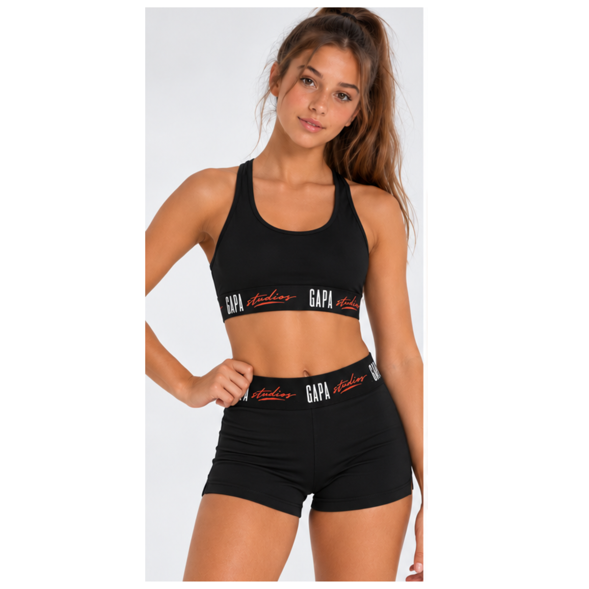 GAPA Shorts Black