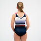 Navy/Red Piper Leotard