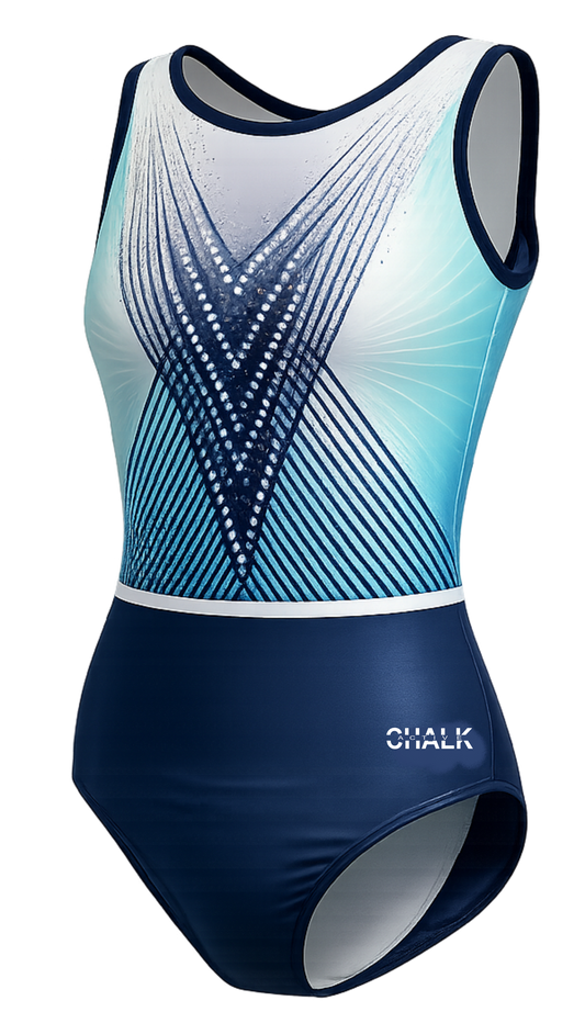 Aqua Hub Sleeveless Leotard