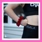 Red Foil Scrunchie